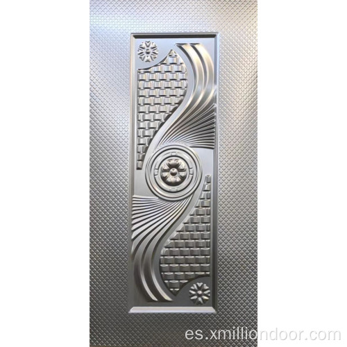 Piel de puerta de metal de diseño clásico